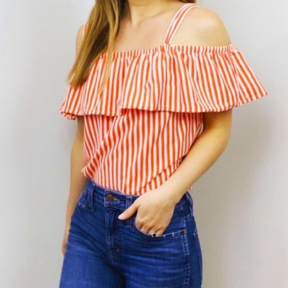NWT J. Crew Off The Shoulder Top